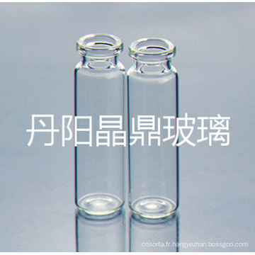 1ml tube verre clair Mini fioles pour l’emballage cosmétique